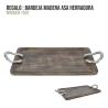 Regalo Bandeja Madera Asa Herradura 65X31X7