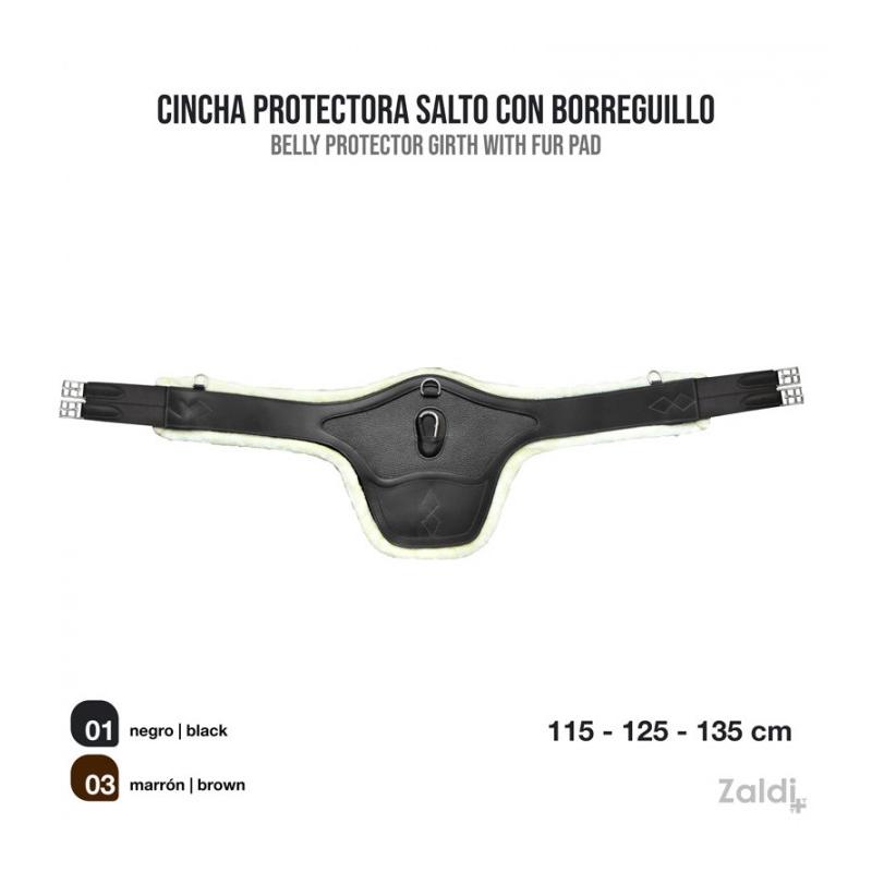 Cincha Protectora Salto Con Borreguillo