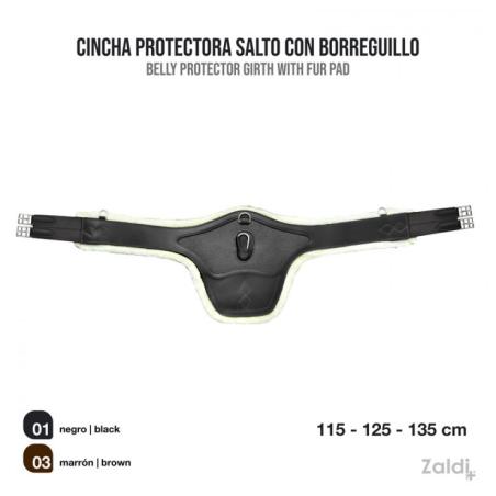 Cincha Protectora Salto Con Borreguillo