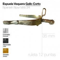  Espuela Vaquera Mb24 Gallo Corto