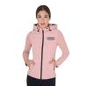 Giacca Piumino Donna Misto Tecnico Con Cappuccio