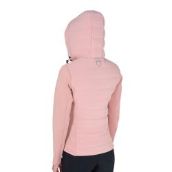 Giacca Piumino Donna Misto Tecnico Con Cappuccio