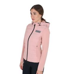 Giacca Piumino Donna Misto Tecnico Con Cappuccio