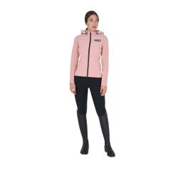 Giacca Piumino Donna Misto Tecnico Con Cappuccio