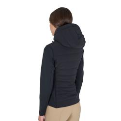 Giacca Piumino Donna Misto Tecnico Con Cappuccio