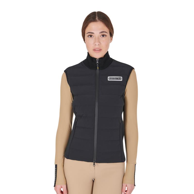 Smanicato Donna Misto Tecnico Con Zip
