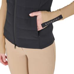 Smanicato Donna Misto Tecnico Con Zip