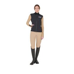 Smanicato Donna Misto Tecnico Con Zip