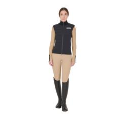 Smanicato Donna Misto Tecnico Con Zip