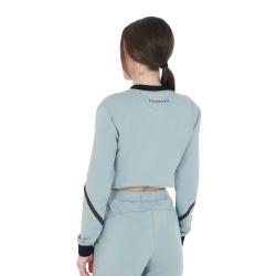 Felpa Donna Corta Girocollo