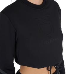 Felpa Donna Corta Girocollo