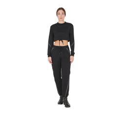 Felpa Donna Corta Girocollo