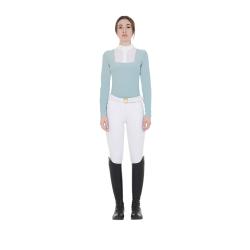 Polo Donna Slim Fit Da Concorso Con Bottoni