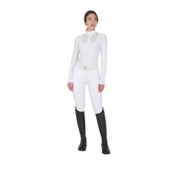 Polo Donna Slim Fit Da Concorso Con Bottoni