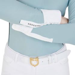 Polo Donna Slim Fit Da Concorso Con Inserti In Mesh