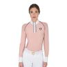 Polo Donna Slim Fit Da Concorso Con Inserti In Mesh