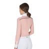 Polo Donna Slim Fit Da Concorso Con Inserti In Mesh