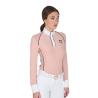 Polo Donna Slim Fit Da Concorso Con Inserti In Mesh