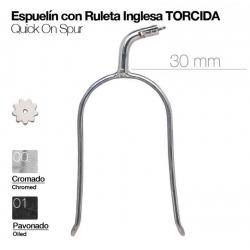  Espuelín Con Ruleta Inglesa Torcida