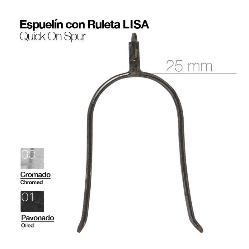  Espuelín Con Ruleta Lisa