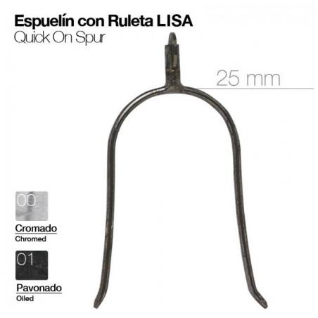  Espuelín Con Ruleta Lisa