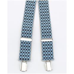 Tirantes De Vestir Celeste Hombre 3924/35 07 Ce