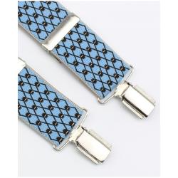 Tirantes De Vestir Celeste Hombre 3924/35 07 Ce