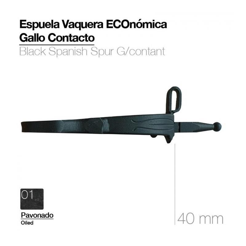  Espuela Vaquera Eco. Gallo Contacto Pavonado