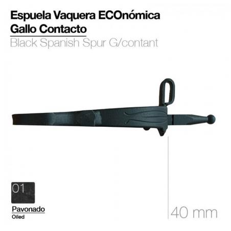  Espuela Vaquera Eco. Gallo Contacto Pavonado