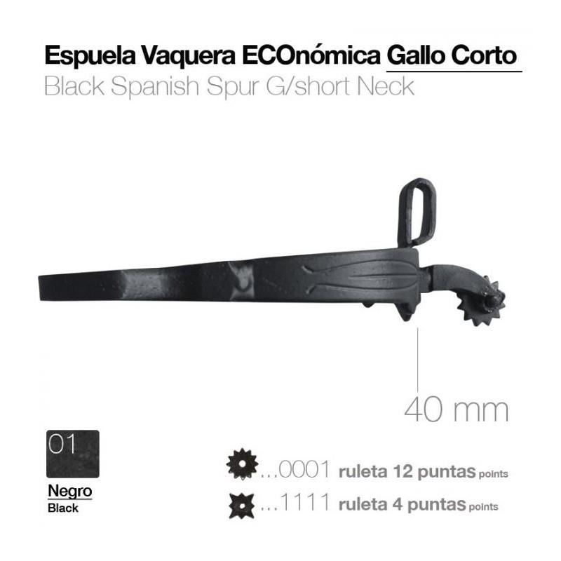 Espuela Vaquera Eco. Gallo Corto