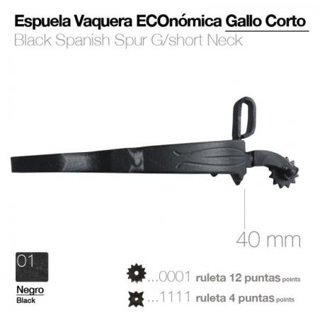 Espuela Vaquera Eco. Gallo Corto