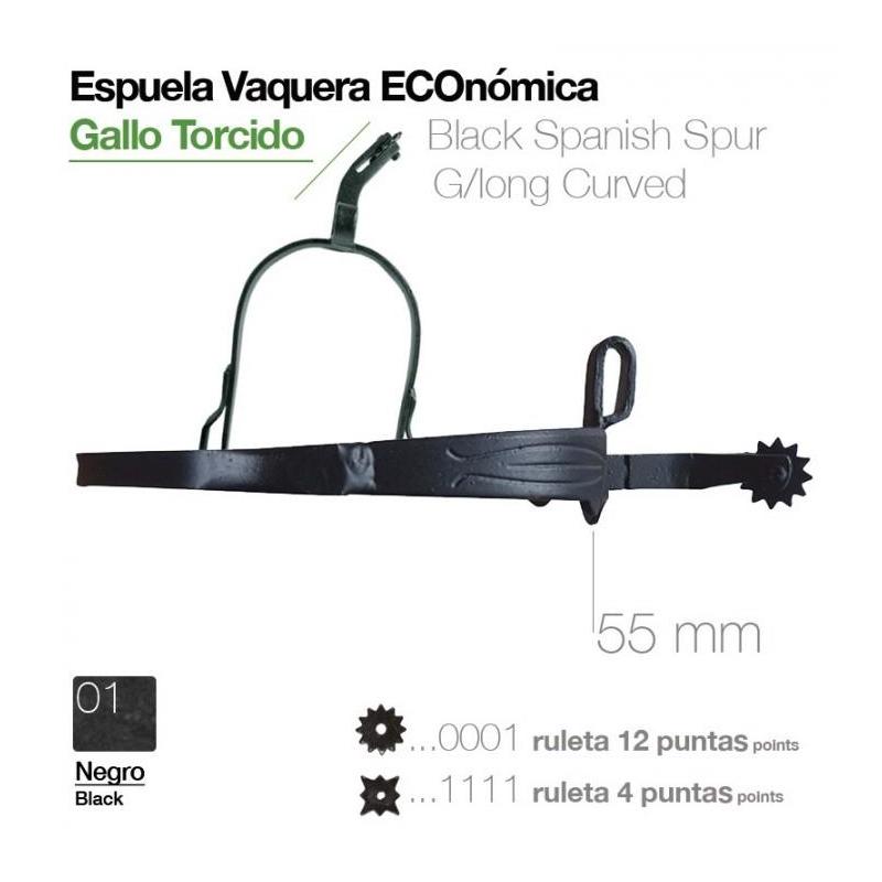  Espuela Vaquera Eco. Gallo Torcido