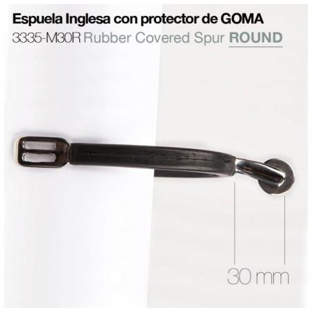  Espuela Inglesa Protector Goma 3335-m30r Round
