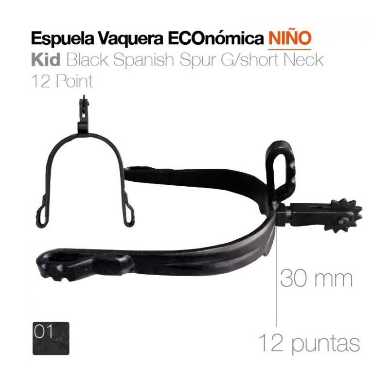  Espuela Vaquera Eco. Niño 12 Puntas