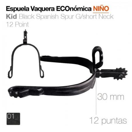  Espuela Vaquera Eco. Niño 12 Puntas