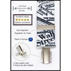 Tirantes De Vestir Negro Hombre 3572/35 01 Bl