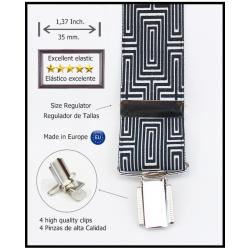 Tirantes De Vestir Negro Hombre 3785/35 03 Bl