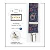 Tirantes De Vestir Azul Hombre 3744/35 01 Az