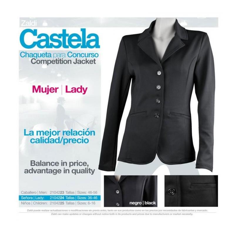 Chaqueta Concurso Castela Señora Negro