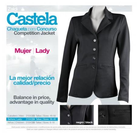 Chaqueta Concurso Castela Señora Negro