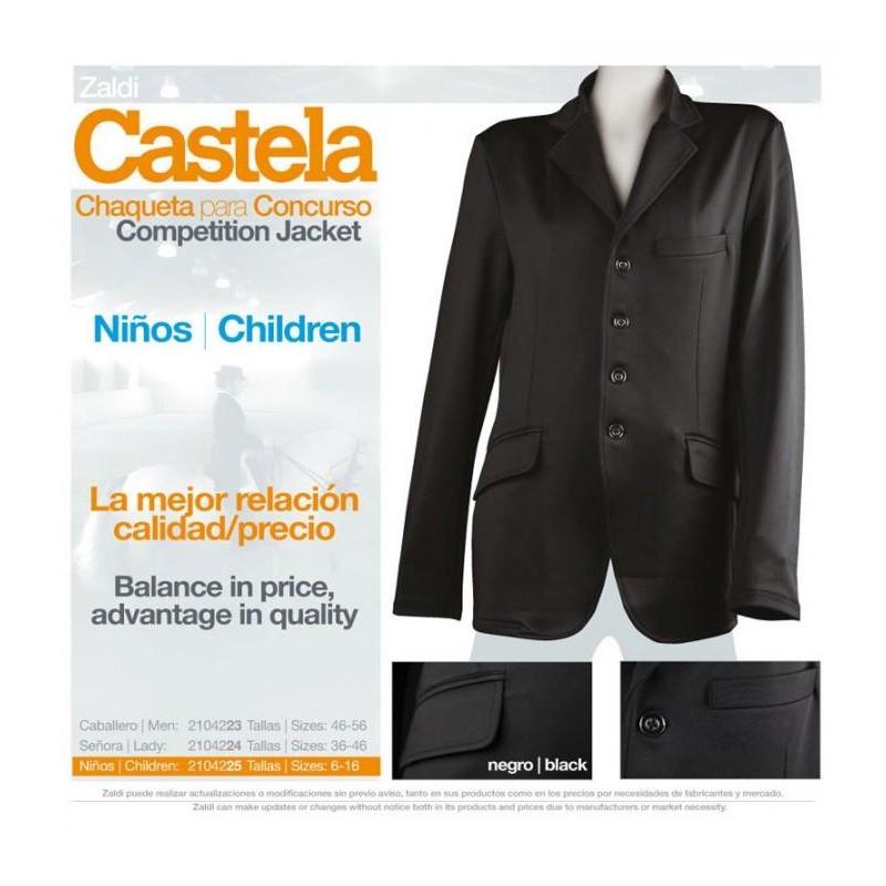 Chaqueta Concurso Castela Niño Negro