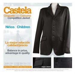 Chaqueta Concurso Castela Niño Negro