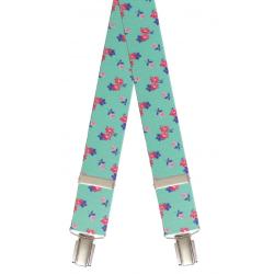 Tirantes De Vestir Verde Hombre 8100/35 09 Ve. Agua