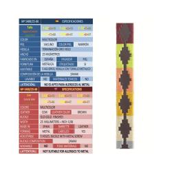 Cinturón Argentino Infantil 5400/25 08