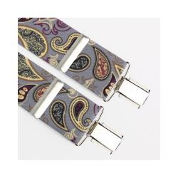 Tirantes De Vestir Gris Hombre 9/35 113 Gr