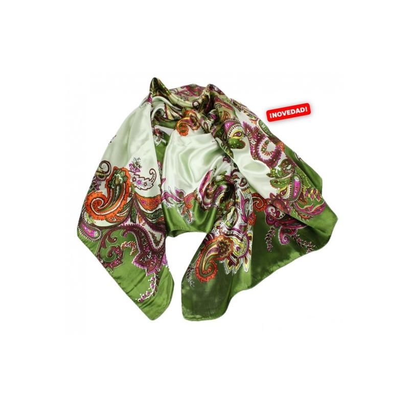 Pañuelo 90X90 Verde 600-836