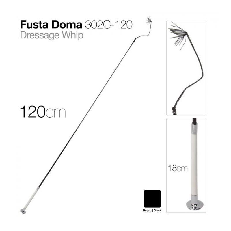  Fusta Doma 302c-120 Negro 120cm