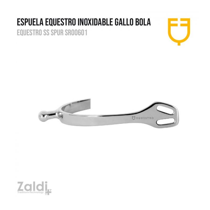 Espuela Equestro Inox Gallo Bola Sr00601 15Mm