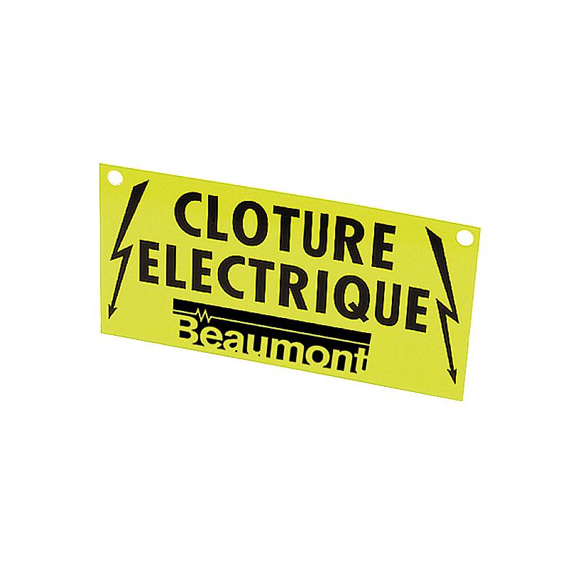 Placa De Señalización Para Cercados Beaumont