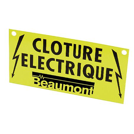 Placa De Señalización Para Cercados Beaumont